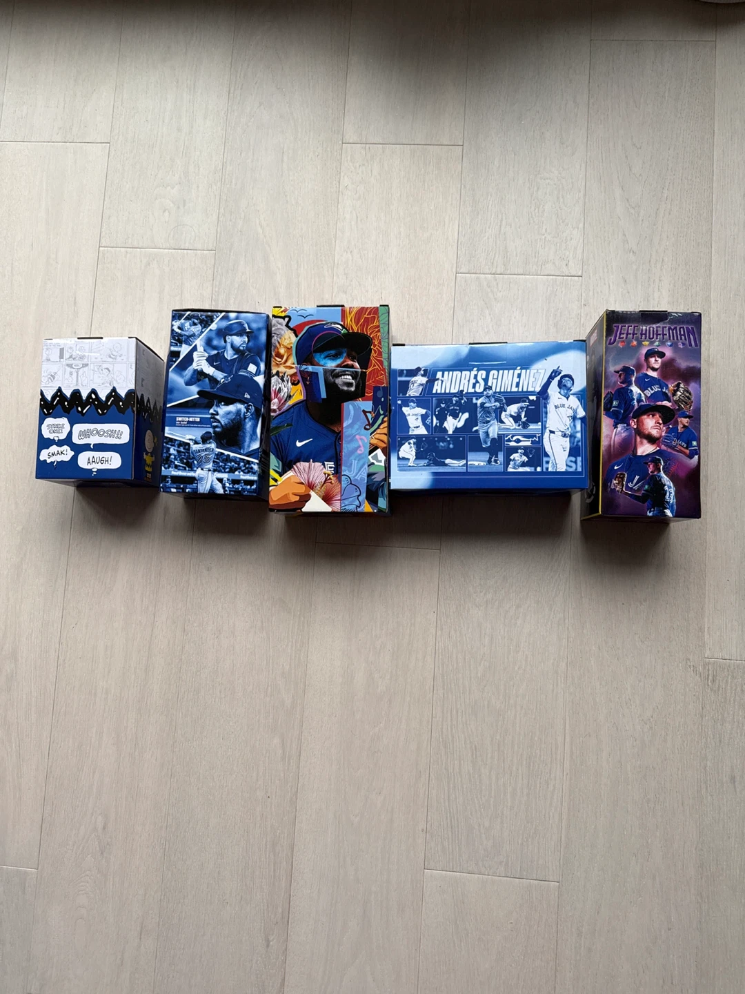 Toronto Blue Jays Bobbleheads - Charlie Brown, Santrider, Vlad - photo 2