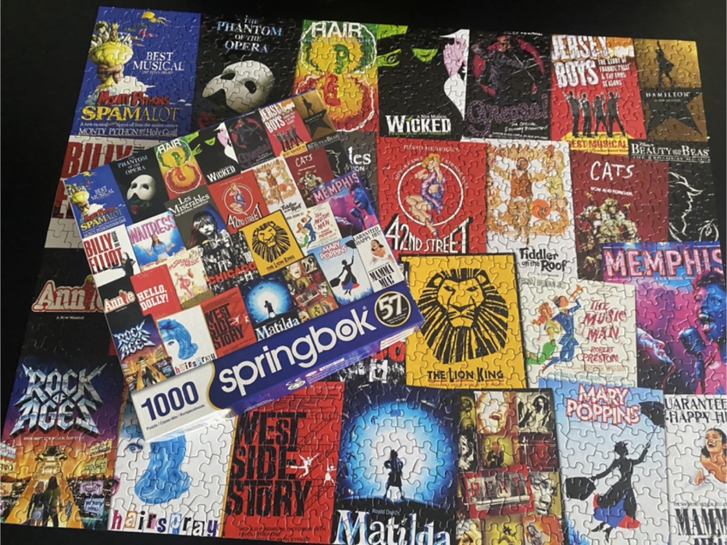 Springbok Broadway Musical Jigsaw Puzzle 1000 Pieces - photo 2