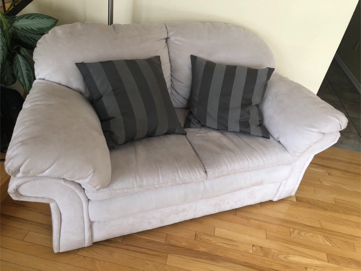 Beige Sofa and Loveseat Set 200$