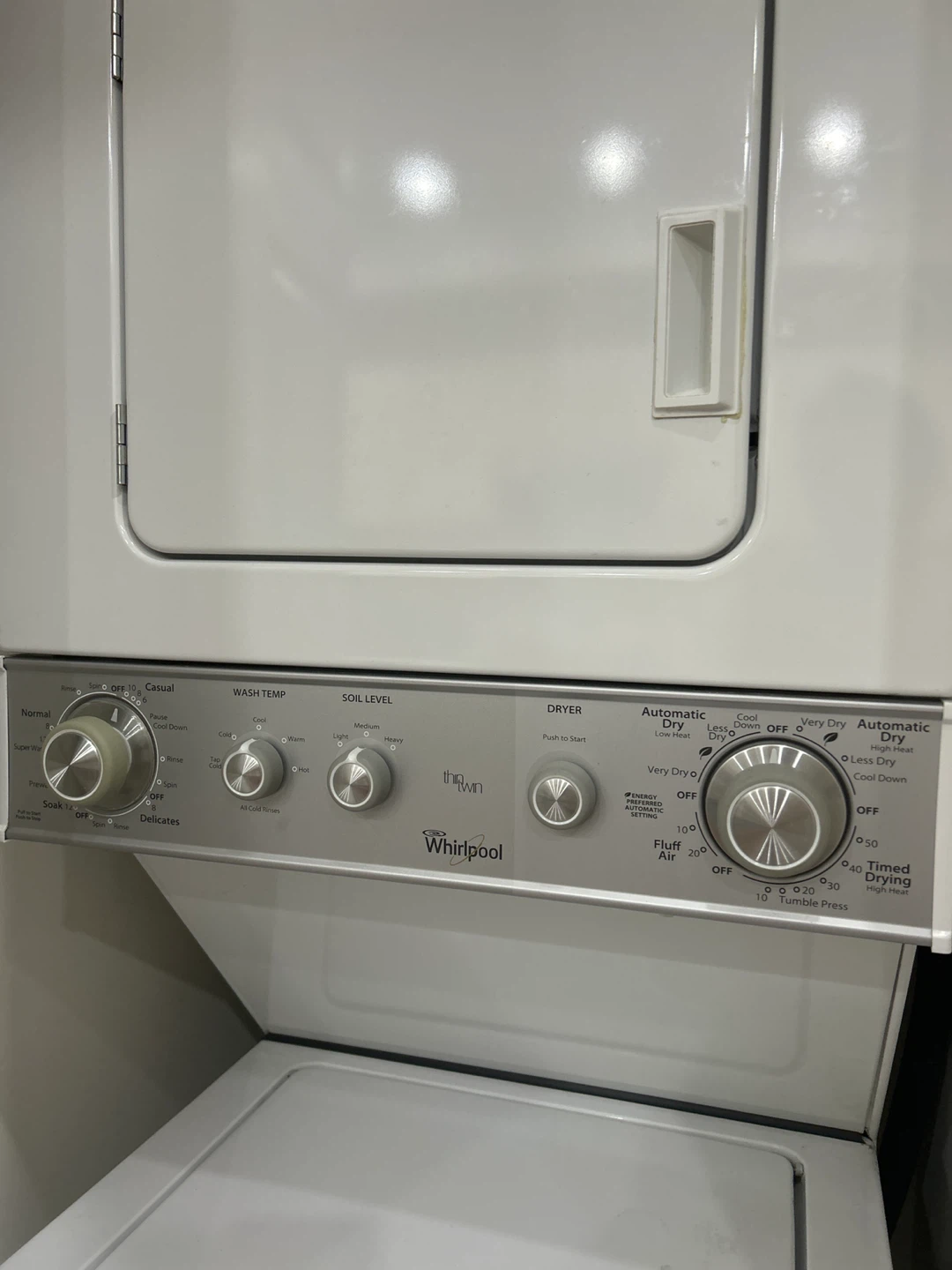 Whirlpool Thin Twin Stackable Washer/Dryer