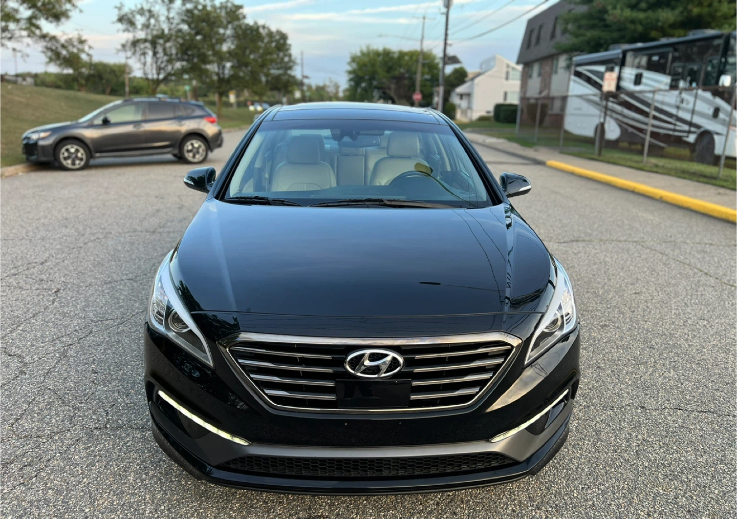 Hyundai Sonata Limited - Black Sedan - photo 3