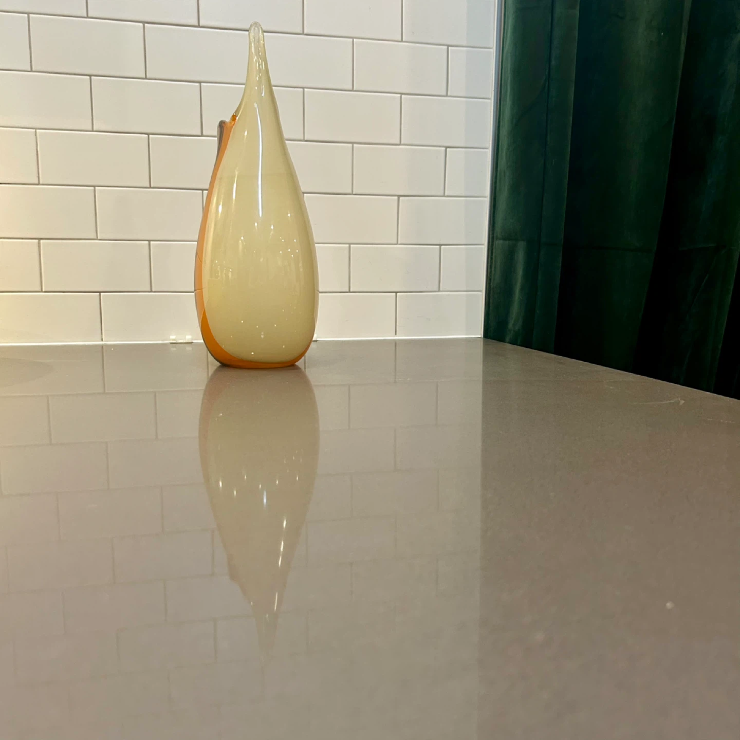 Murano Glass Pitcher Vase Hand-Blown Venetian Glass 1950s–60s - photo 4