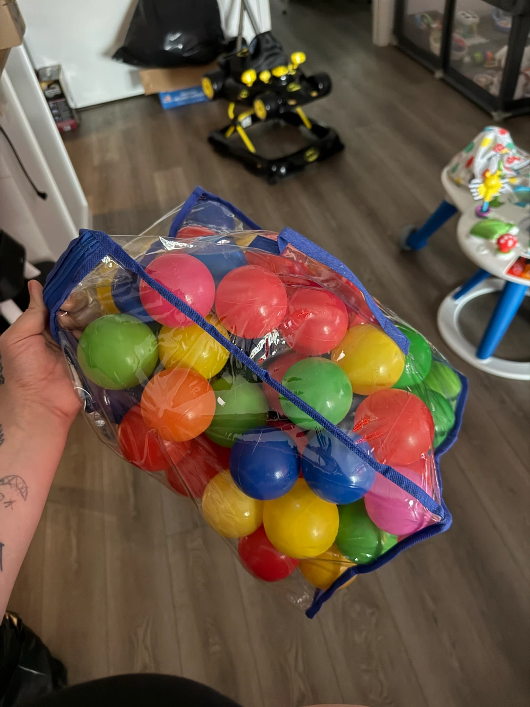 Bag of Colorful Play Balls