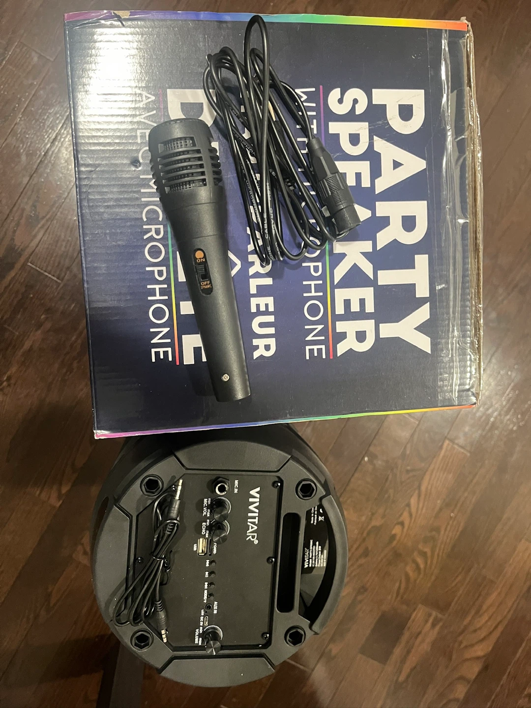 Muze 60W Party Speaker with Microphone - photo 4