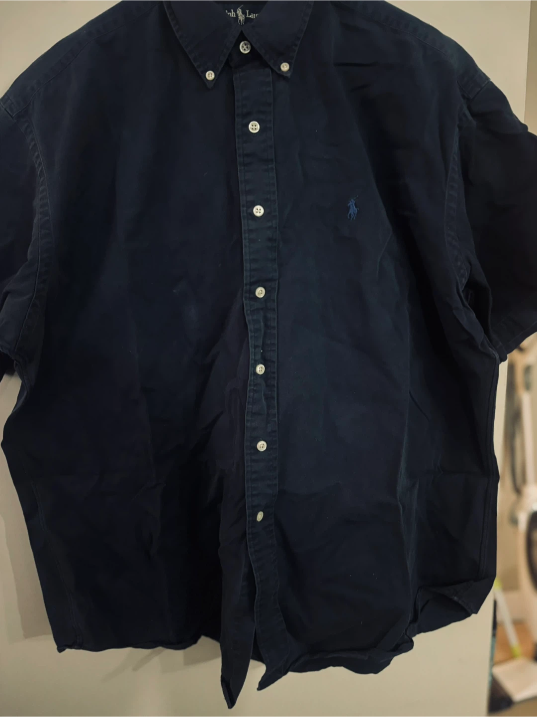 Ralph Lauren Blake Shirt - XL/T - Navy Blue