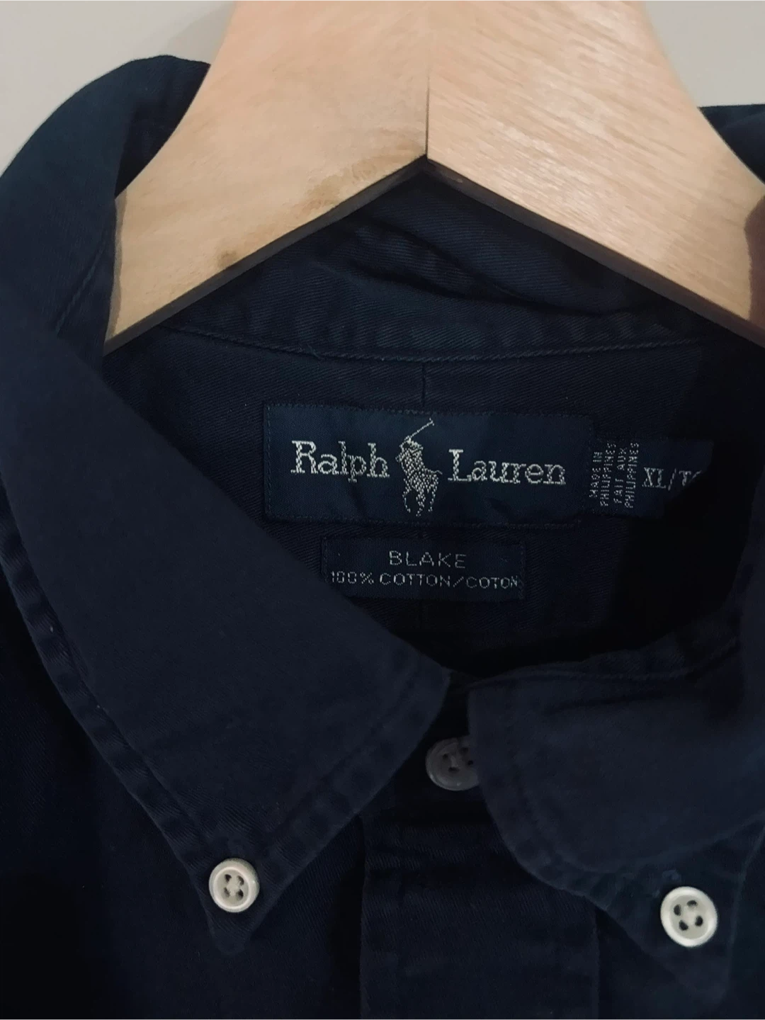 Ralph Lauren Blake Shirt - XL/T - Navy Blue - photo 3