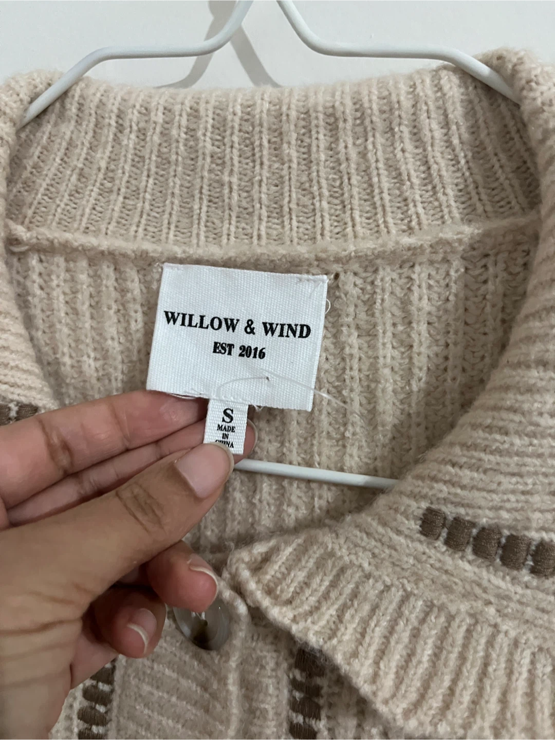Willow & Wind Cardigan - Size S - photo 3