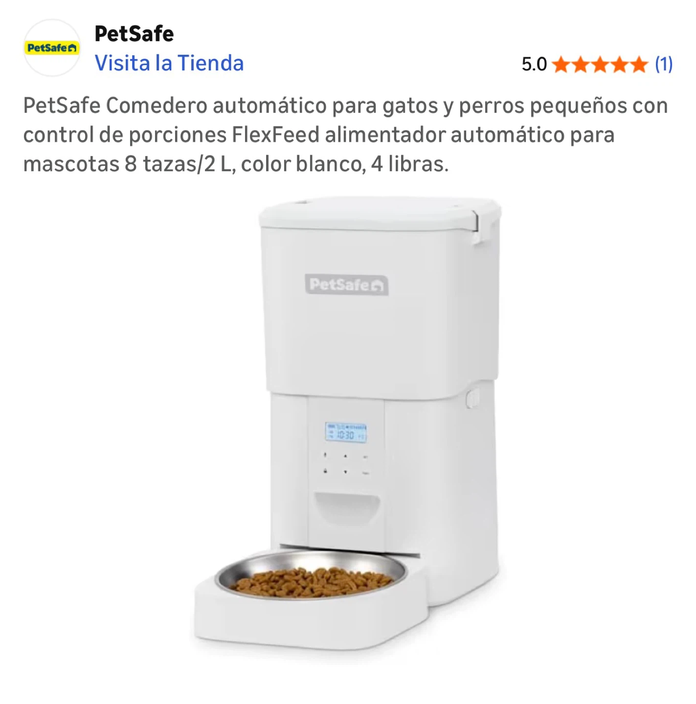 PetSafe FlexFeed Automatic Pet Feeder - 8-cup Capacity - photo 3