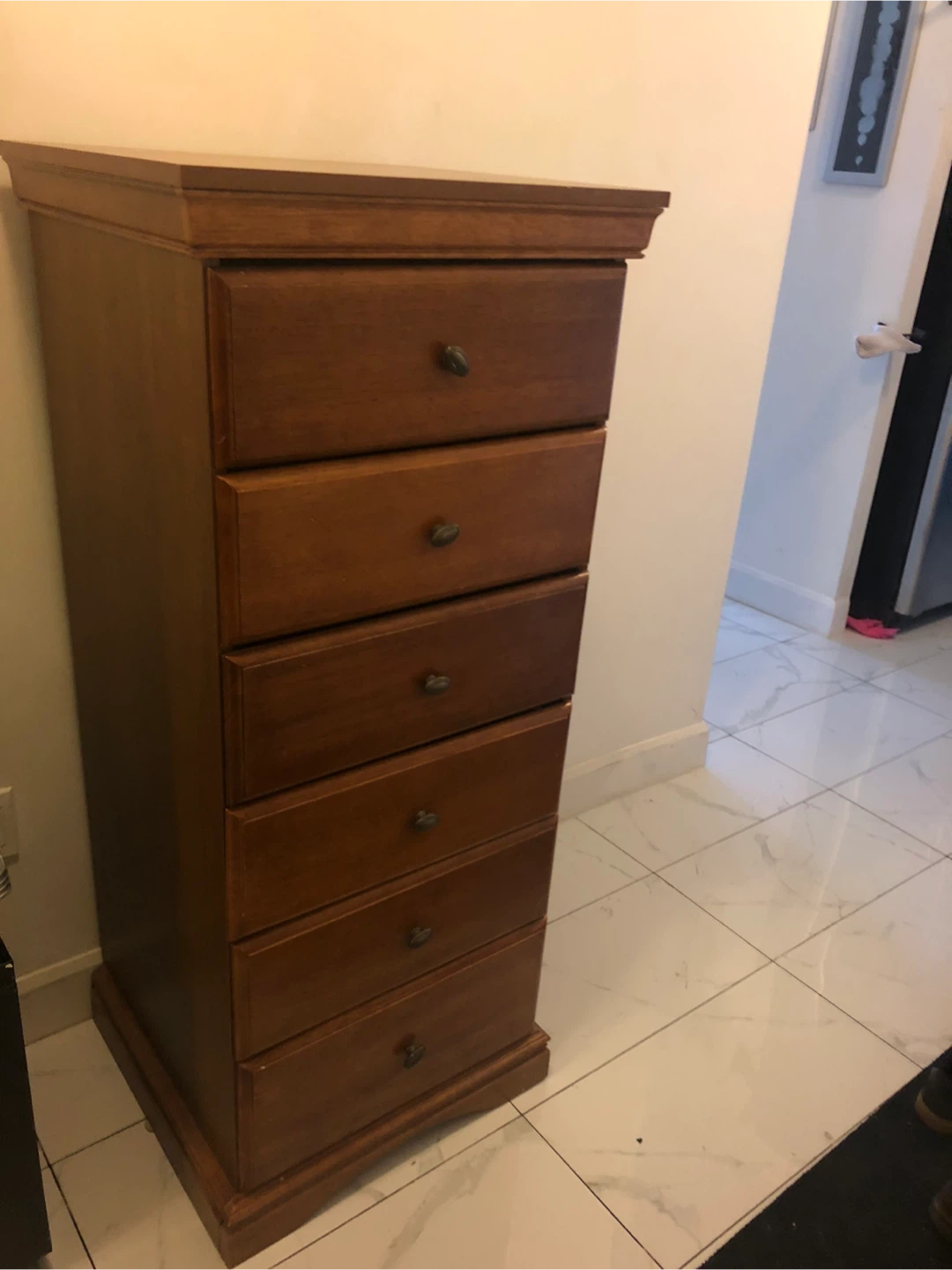 Wooden 6-Drawer Dresser - photo 2