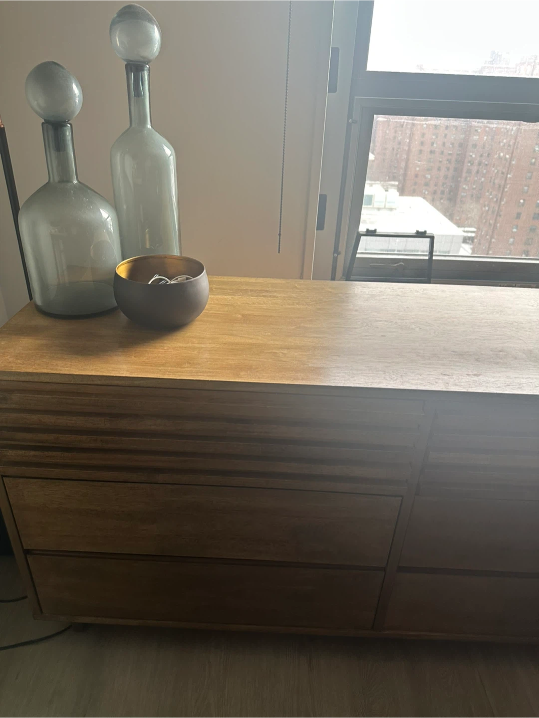 Wood Dresser with 6 Drawers - photo 4