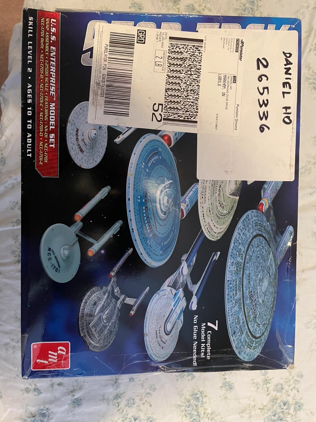 AMT Star Trek U.S.S. Enterprise Model Set
