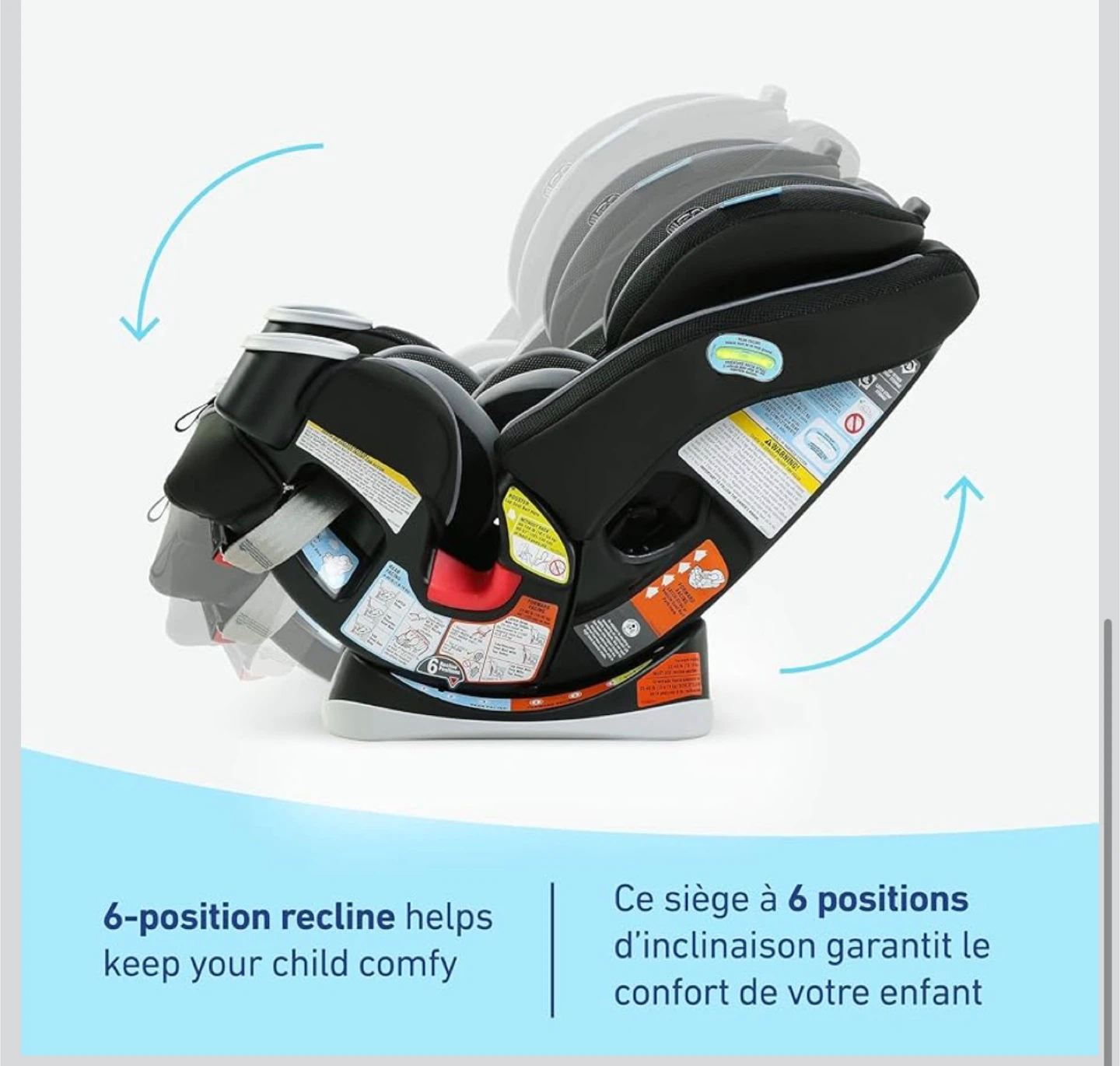 Graco 4Ever All-in-One Convertible Car Seat - photo 5