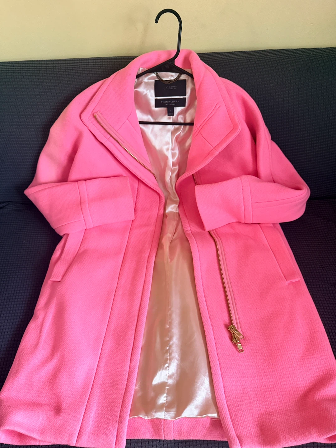 J.Crew Stadium-Cloth Collection Coat - Pink - photo 3