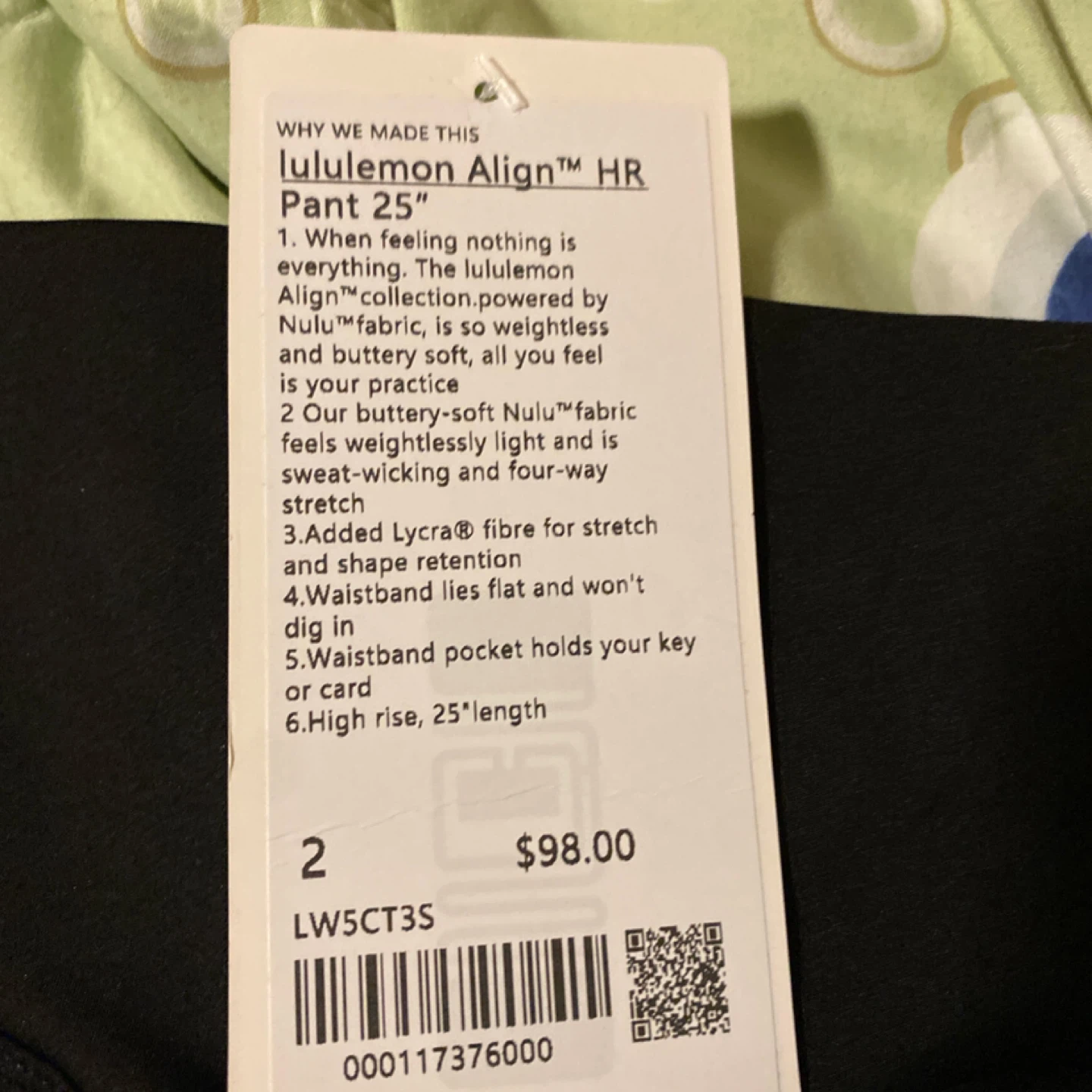 Lululemon Define Jacket Nulu & Align HR Pant 25" - Size 2 - photo 5