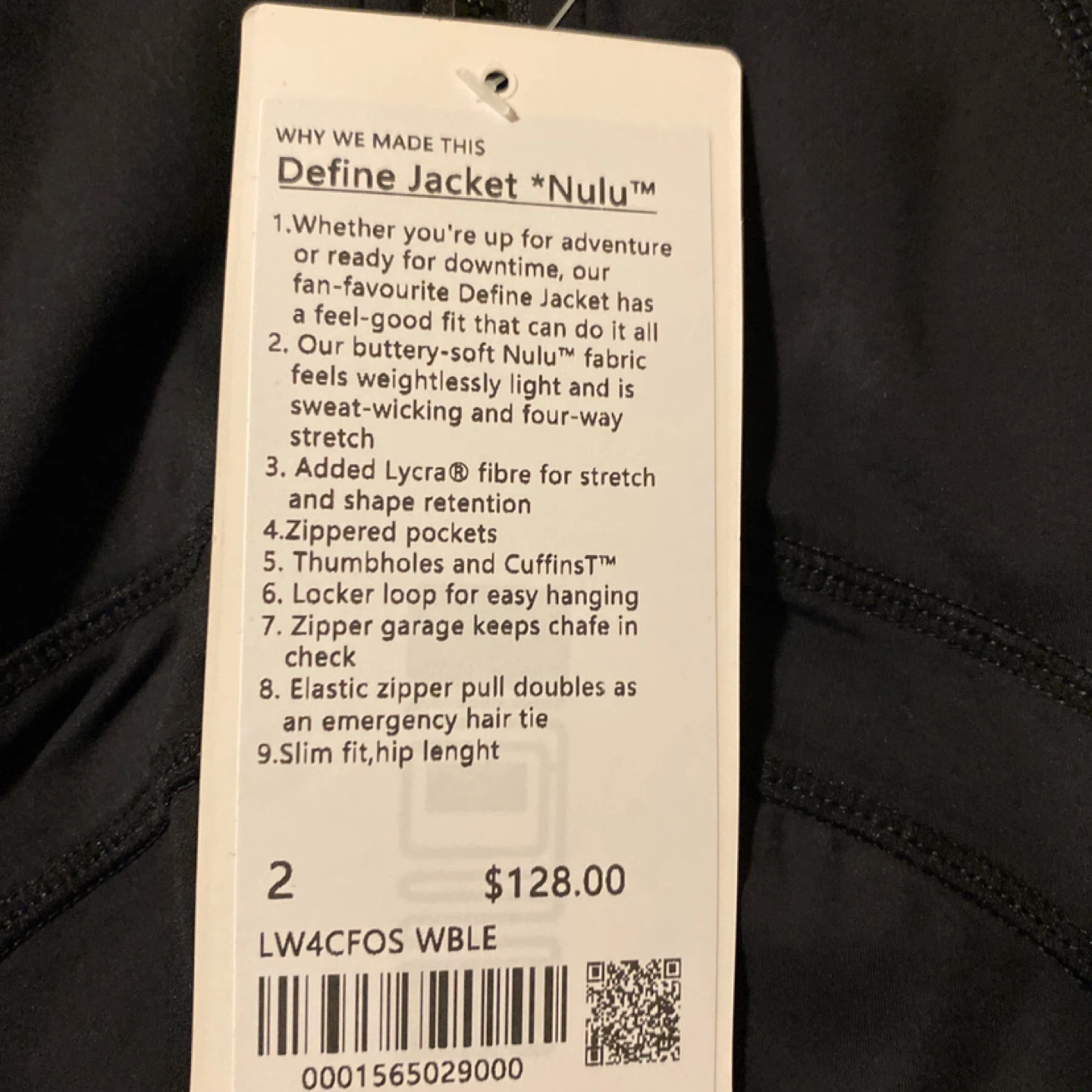 Lululemon Define Jacket Nulu & Align HR Pant 25" - Size 2 - photo 3