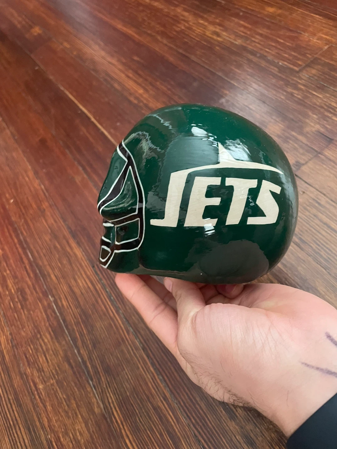 New York Jets Skull Helmet - photo 5