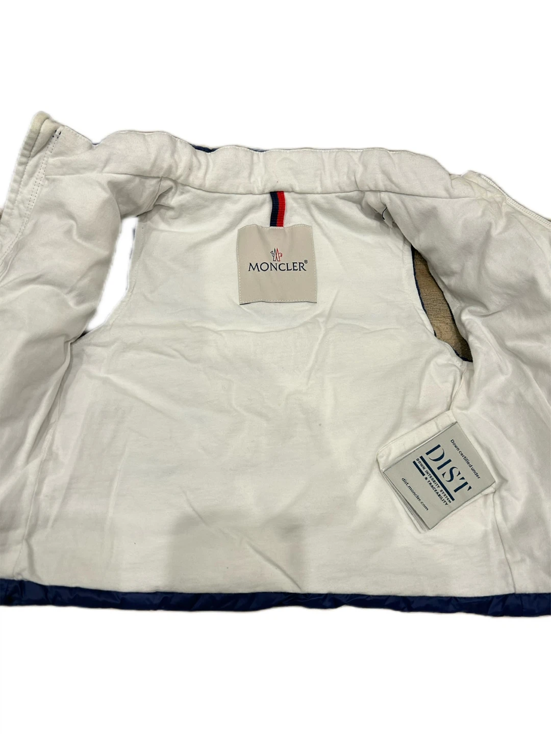 Authentic Moncler Blue Puffer Vest - photo 3