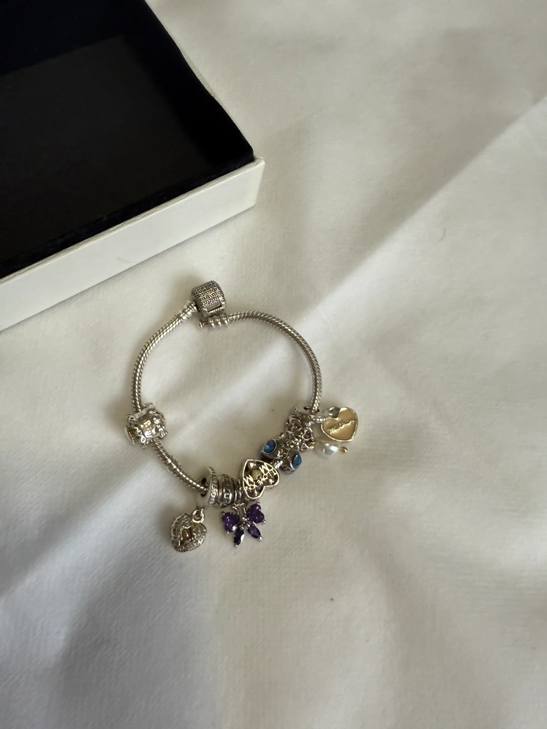 Pandora Charm Bracelet with Box