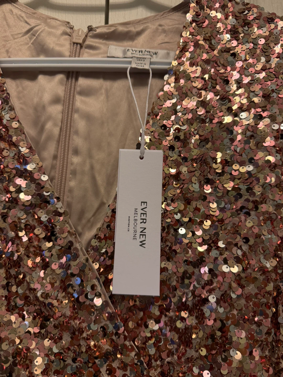 Ever New Jagger Sequin Mini Dress - Size 2 - New with Tags - photo 2