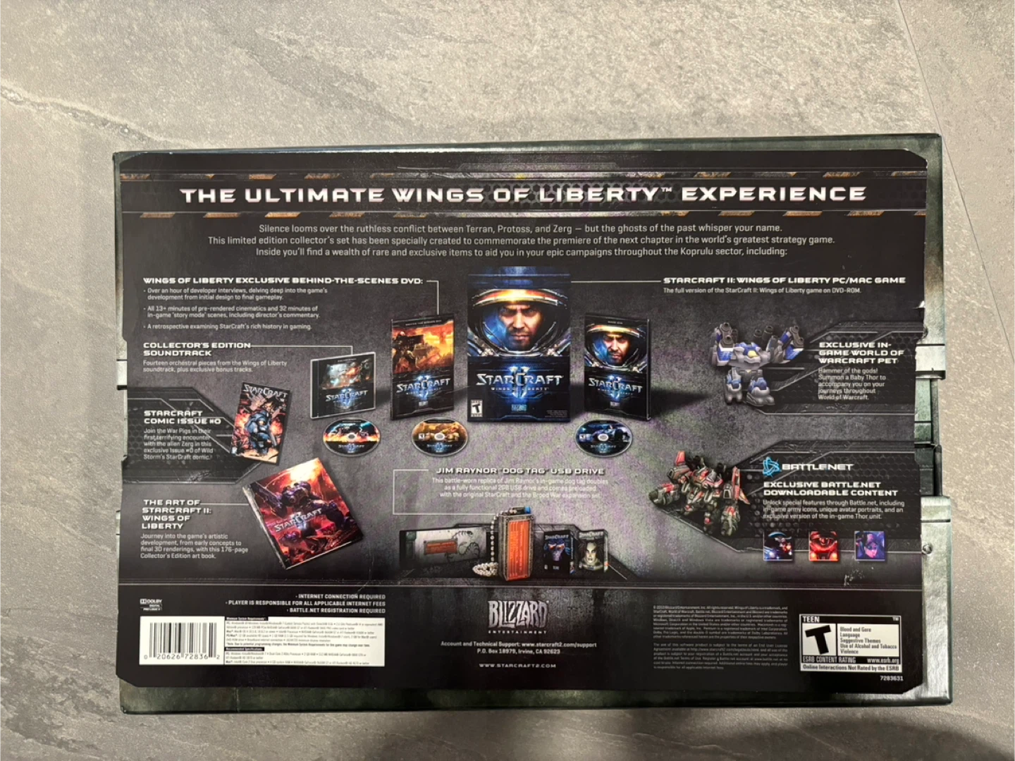 StarCraft II: Wings of Liberty Collector's Edition (no CD key) - photo 3