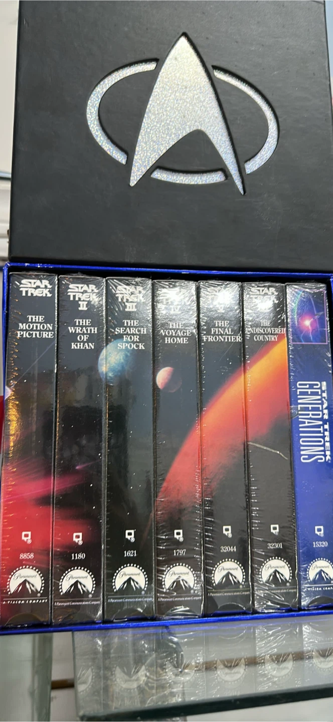 Star Trek VHS Movie Collection
