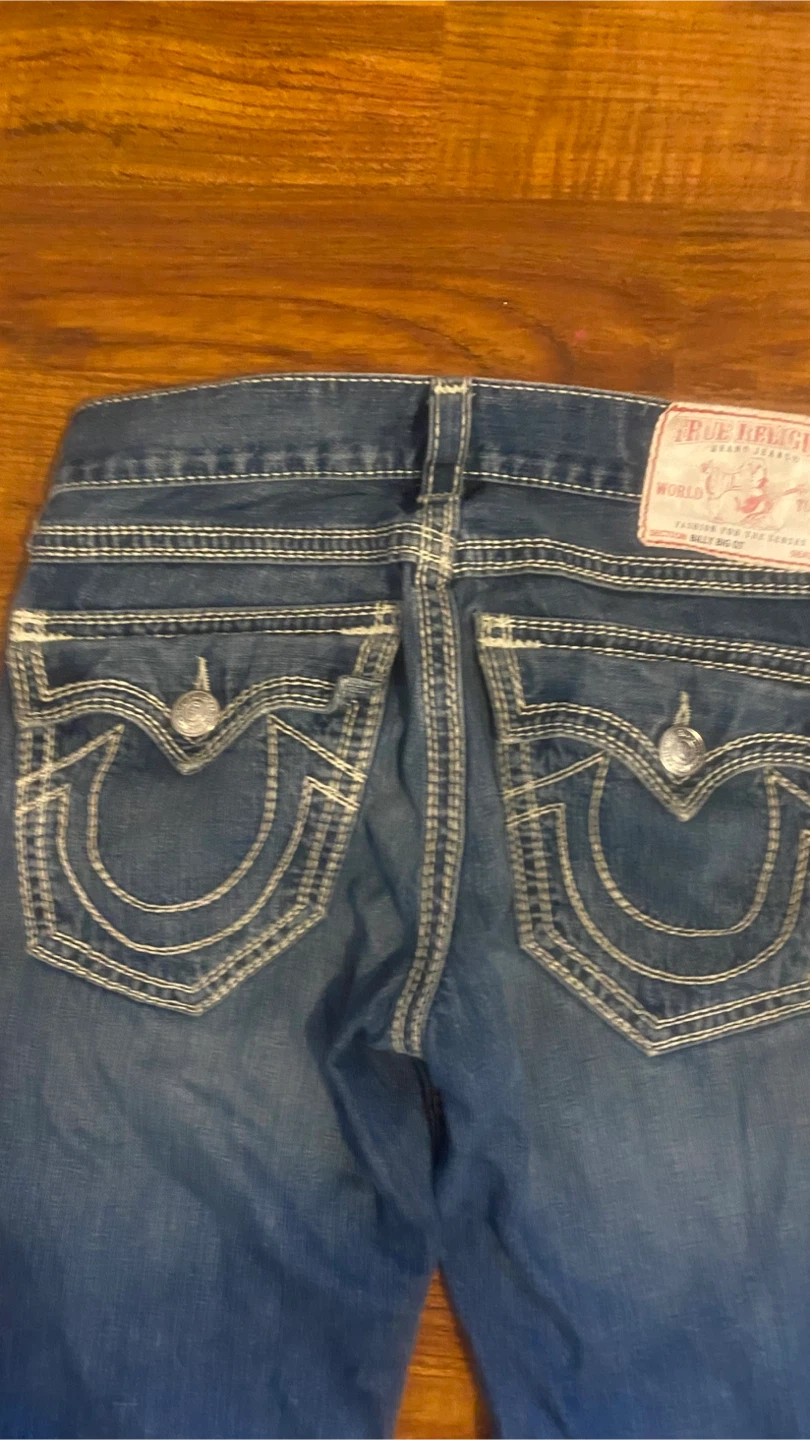 True Religion Billy Big QT Jeans - Size 34 - photo 4