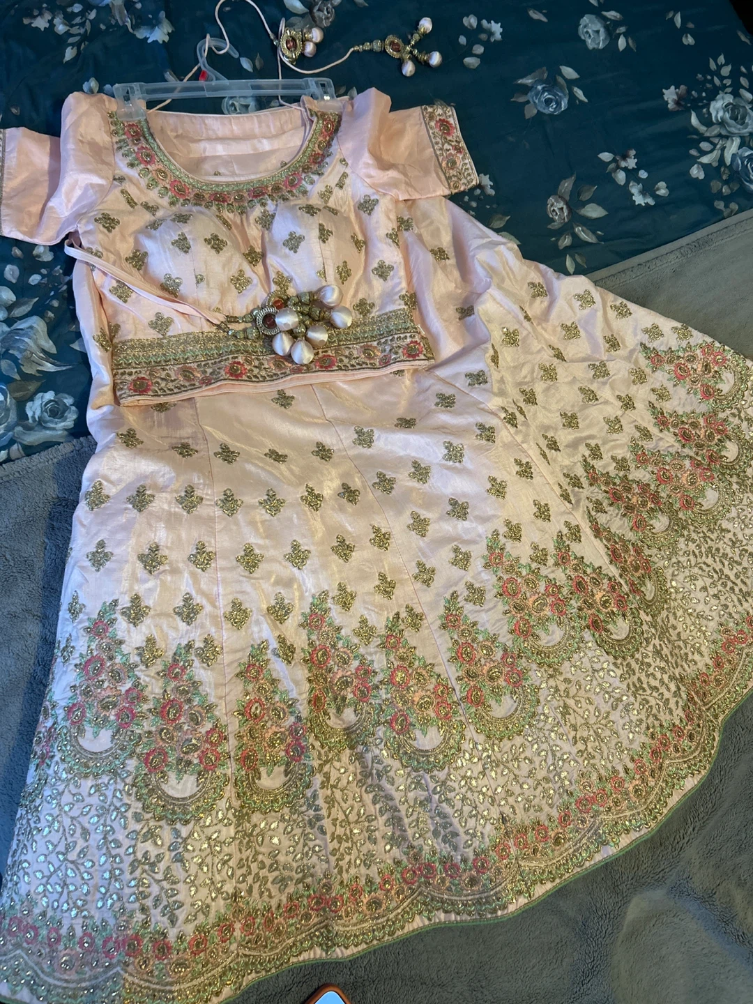 Pink Lehenga Choli Set