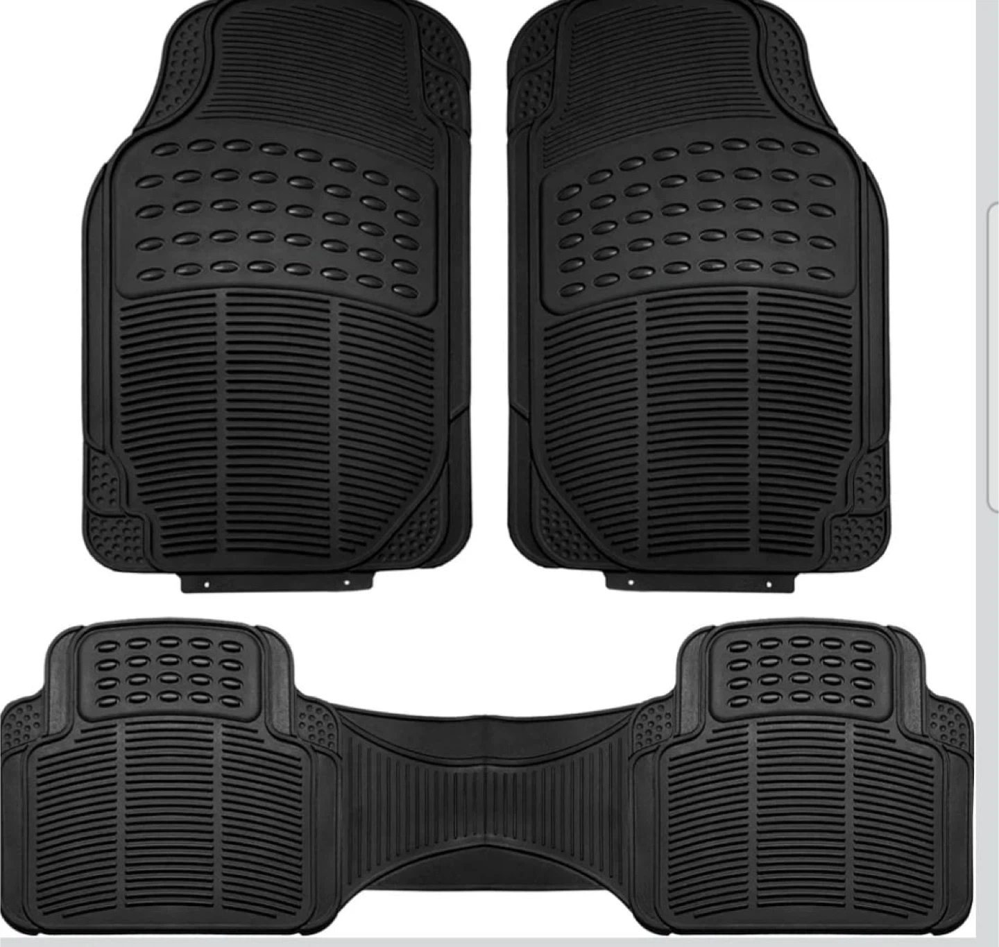 Black Winter Floor Mats -  New!
