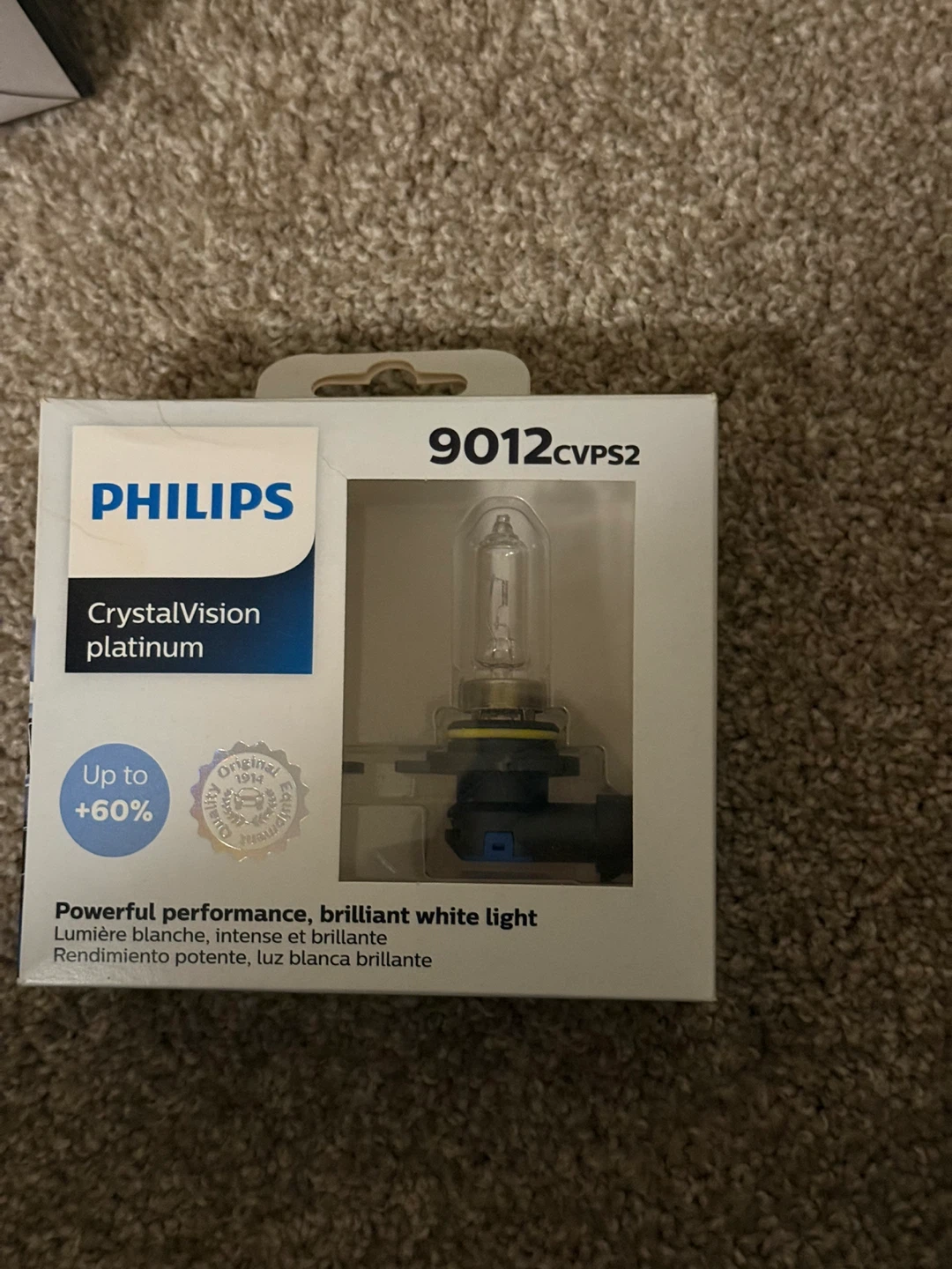 Philips CrystalVision Platinum 9012CVPS2 Halogen Bulb - photo 2