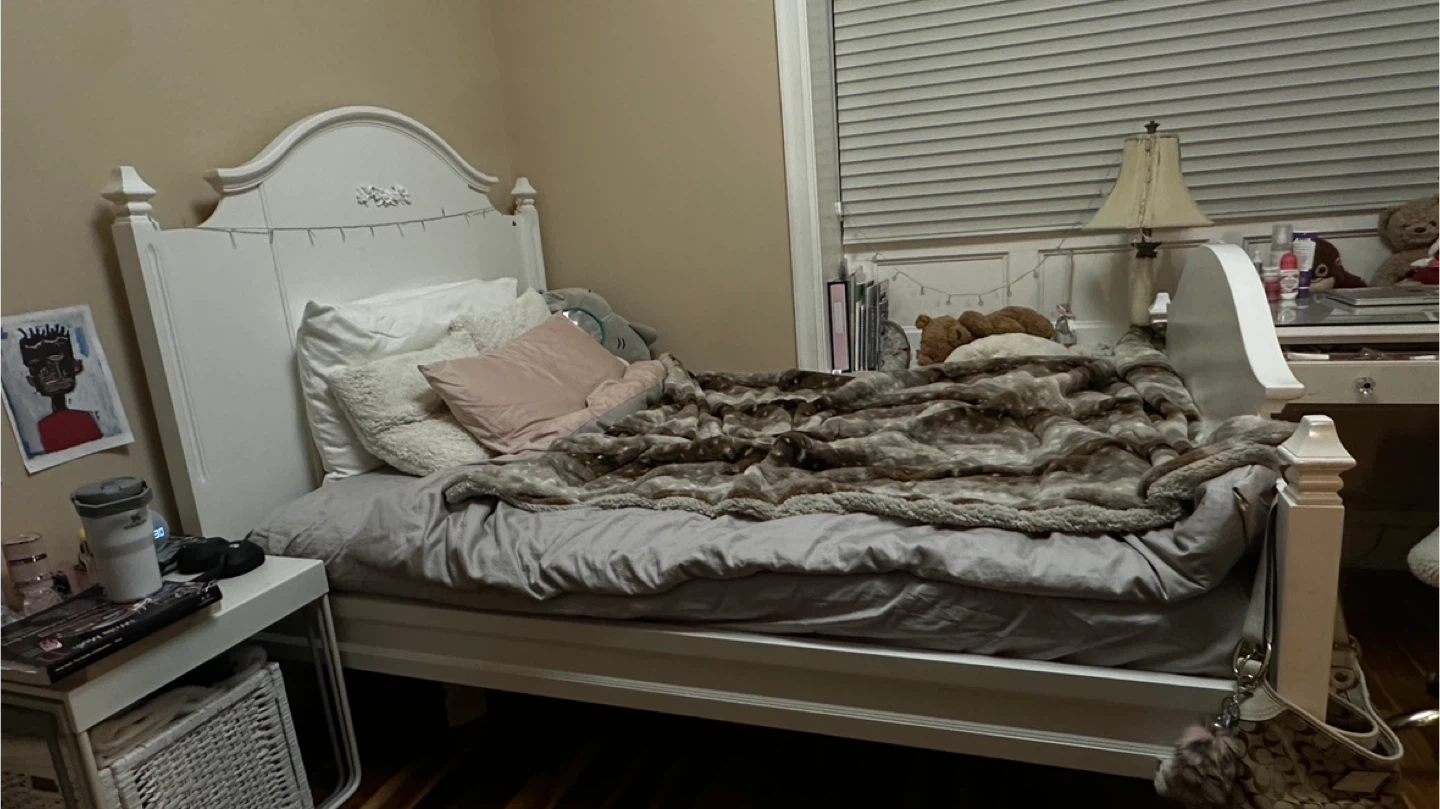 White Bed Frame - photo 2