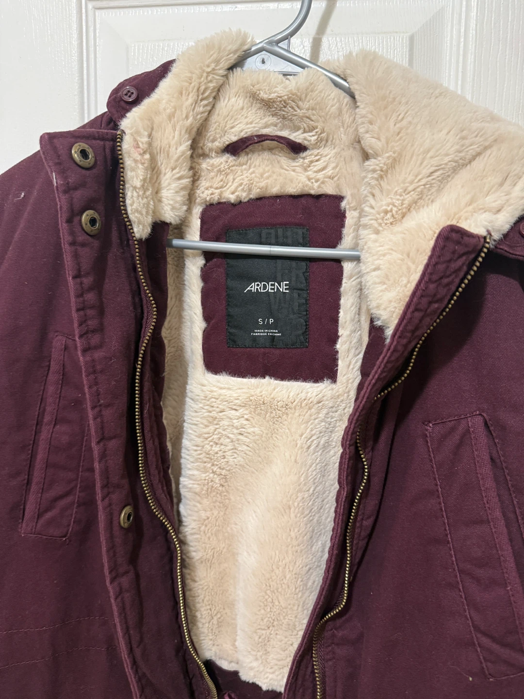 Ardene Burgundy Winter Coat - Size S/P - photo 2
