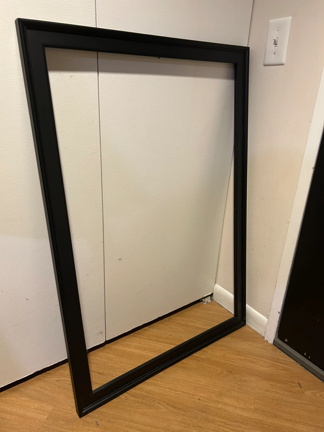 Large Picture Frame - Matte Black