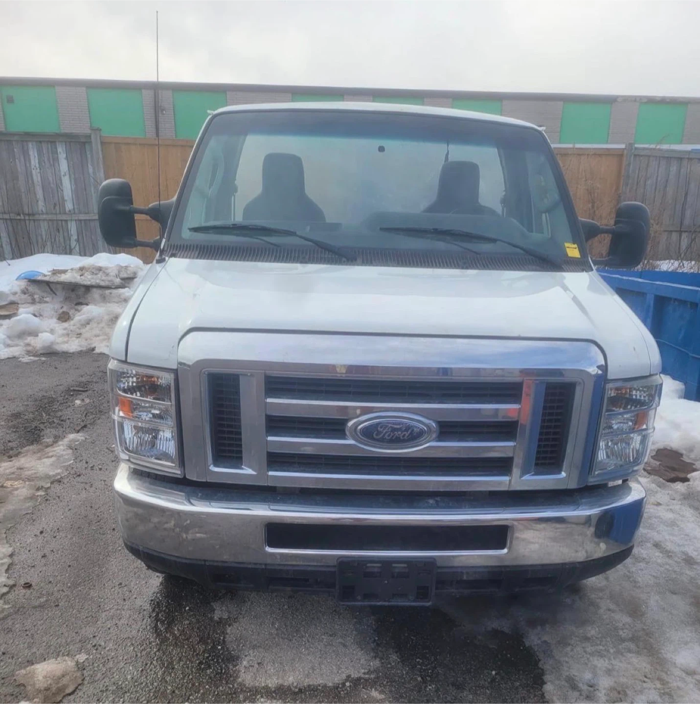 Ford E-350 Super Duty Flatbed Truck