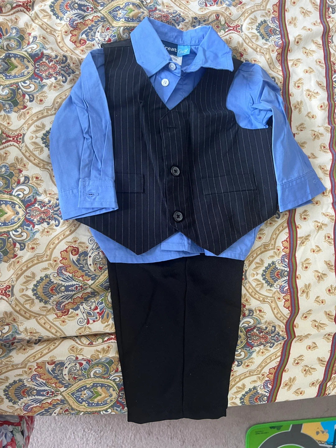 Baby Boys 3-Piece Suit & Denim Jeans