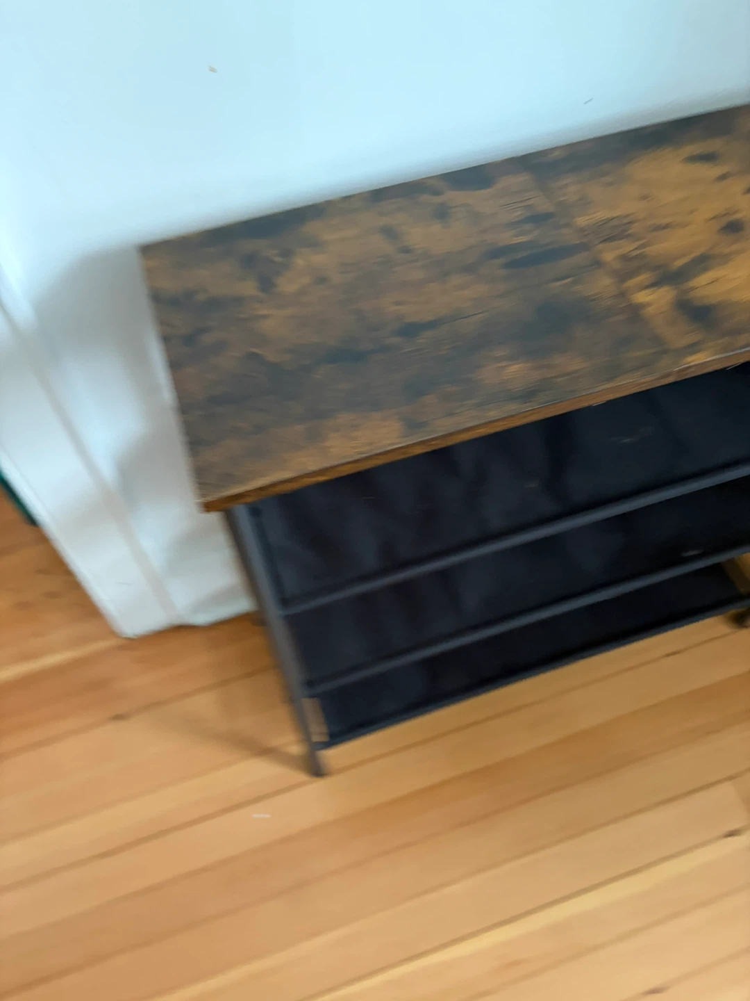 Console Table with Storage Shelves - photo 3