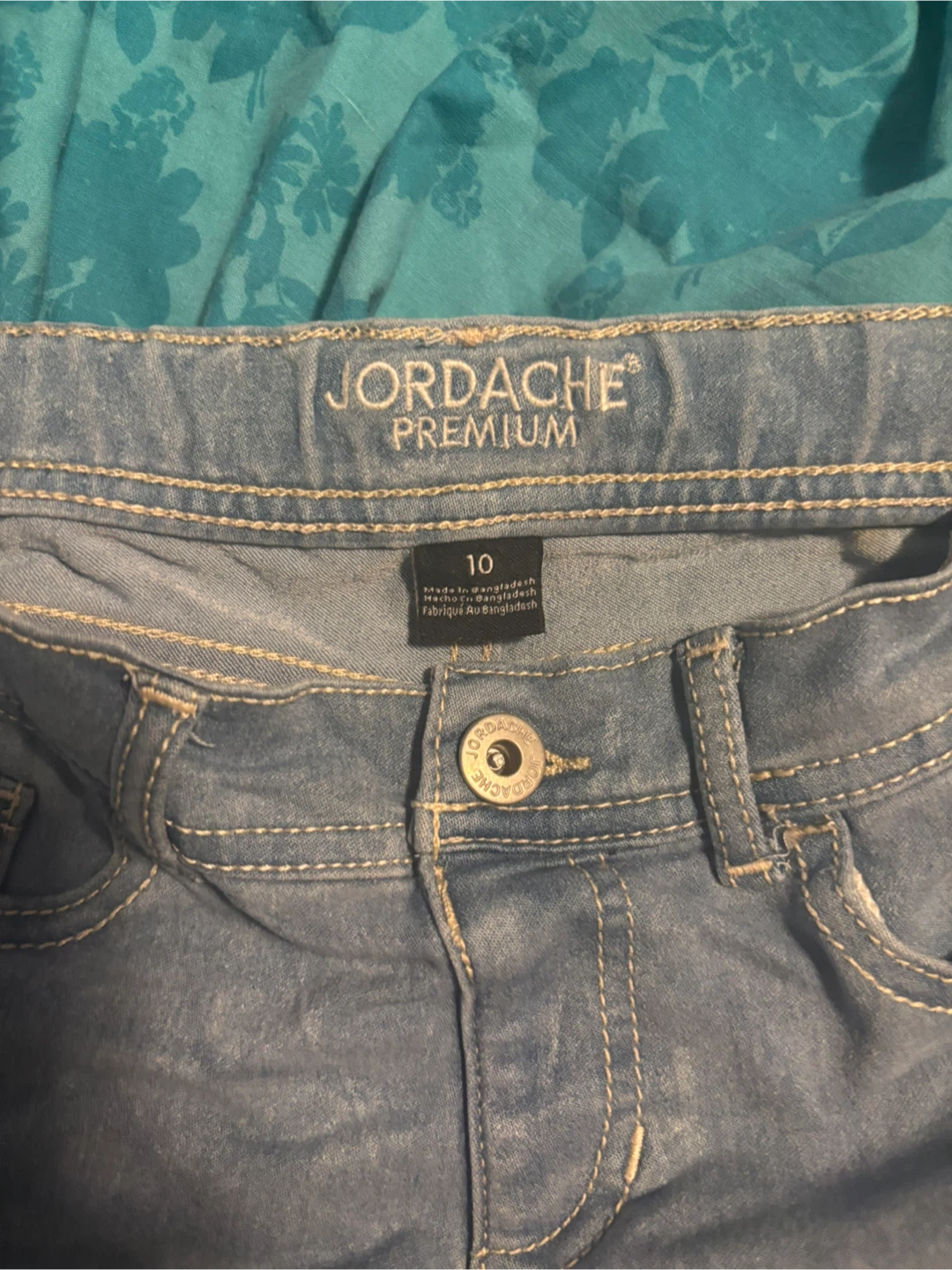Girls Jordache Premium Denim Shorts - Size 10 - photo 2