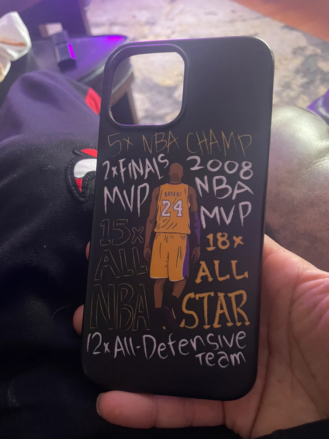Kobe Bryant NBA iPhone Case 11 ,13 ,14