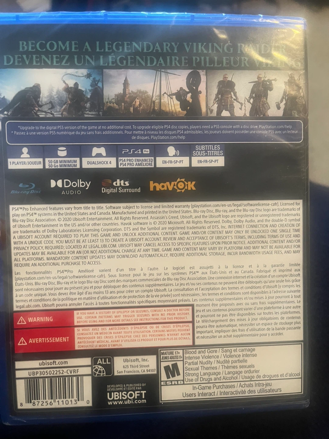 Assassin's Creed Valhalla PS4 Game - photo 2