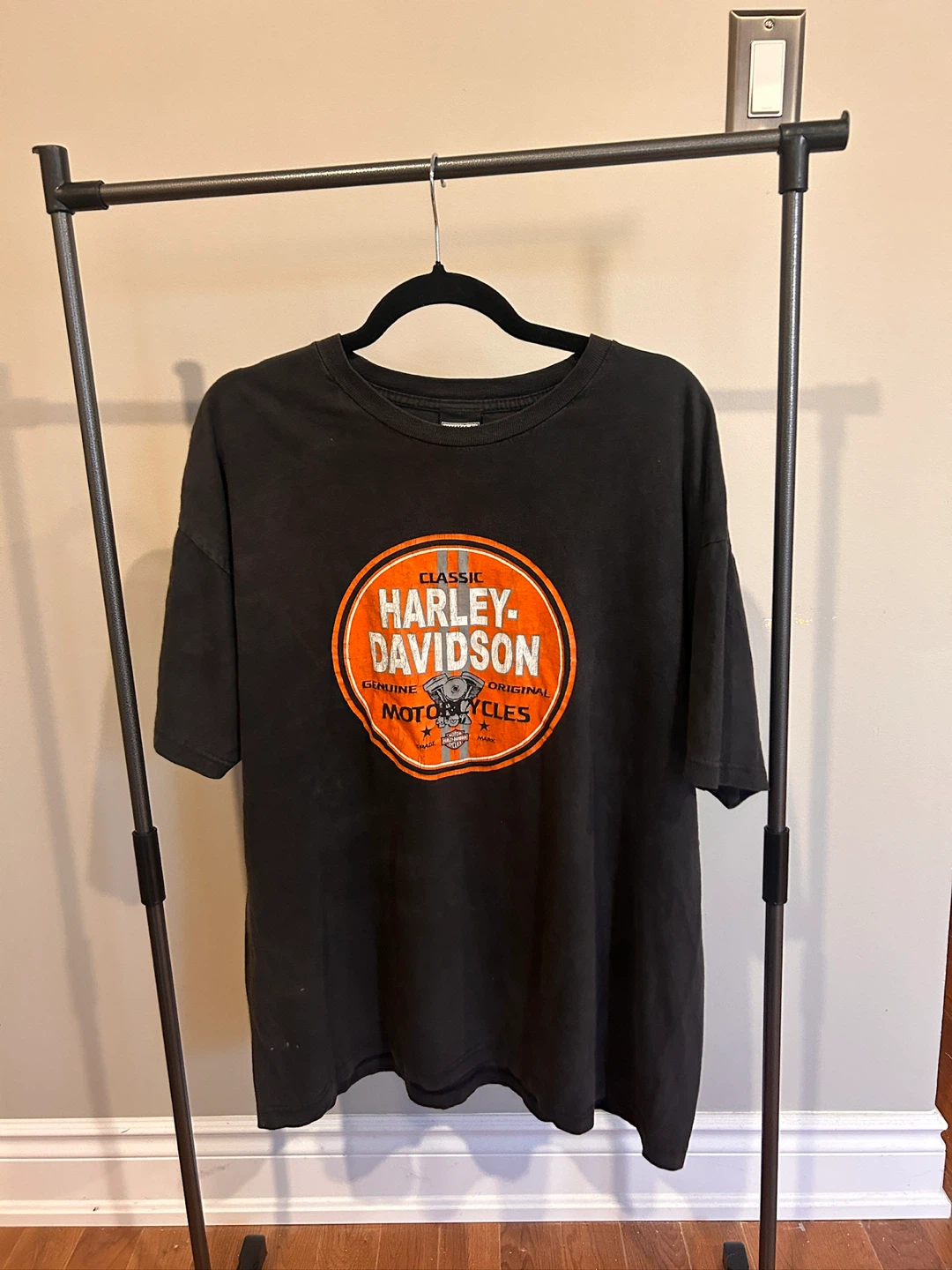 Vintage Harley-Davidson Black T-Shirt - photo 4