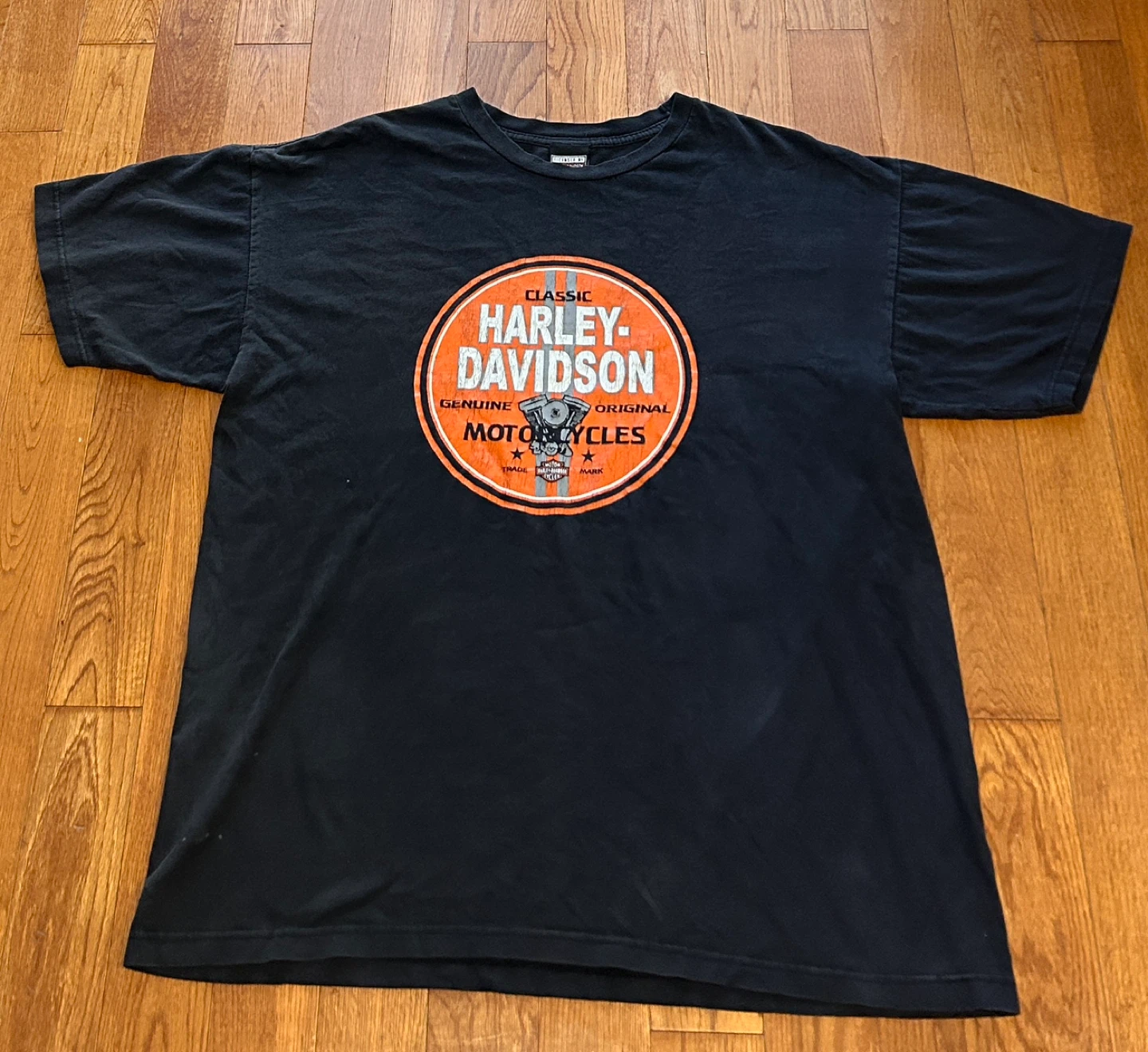 Vintage Harley-Davidson Black T-Shirt - photo 2