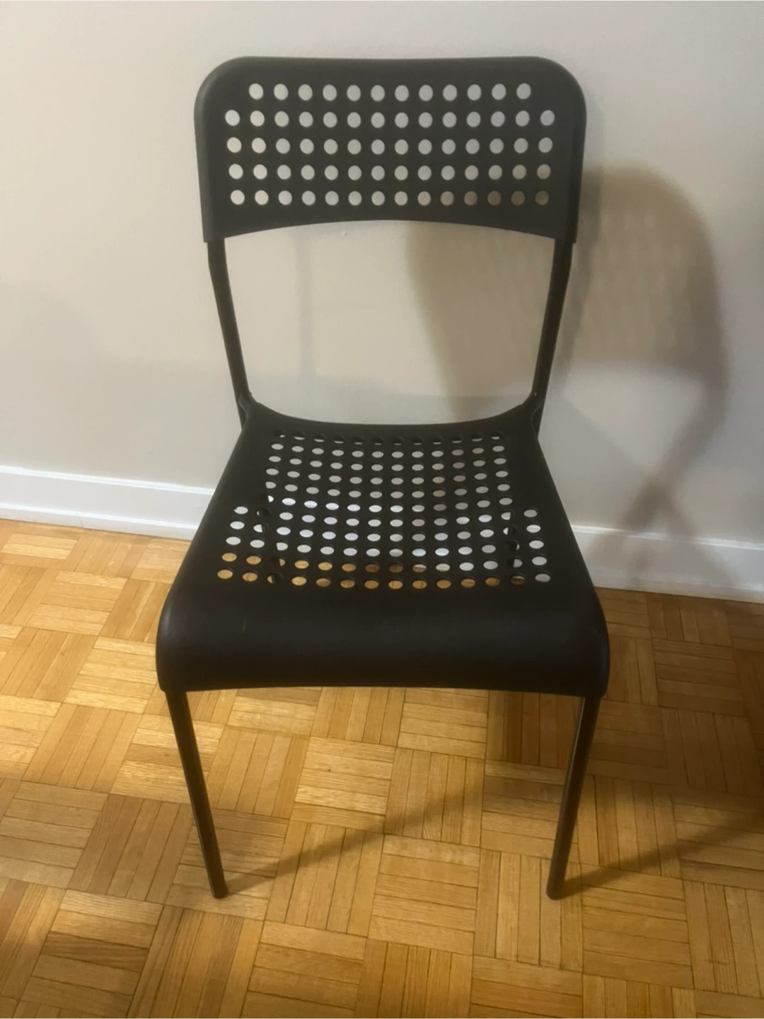 Ikea Black Dining Table with 4 Chairs - photo 4