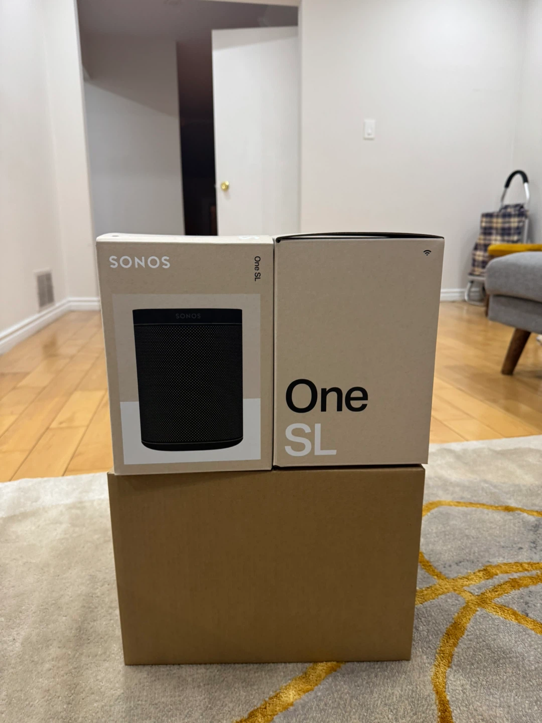 New Sonos One SL Speaker - Black - photo 2