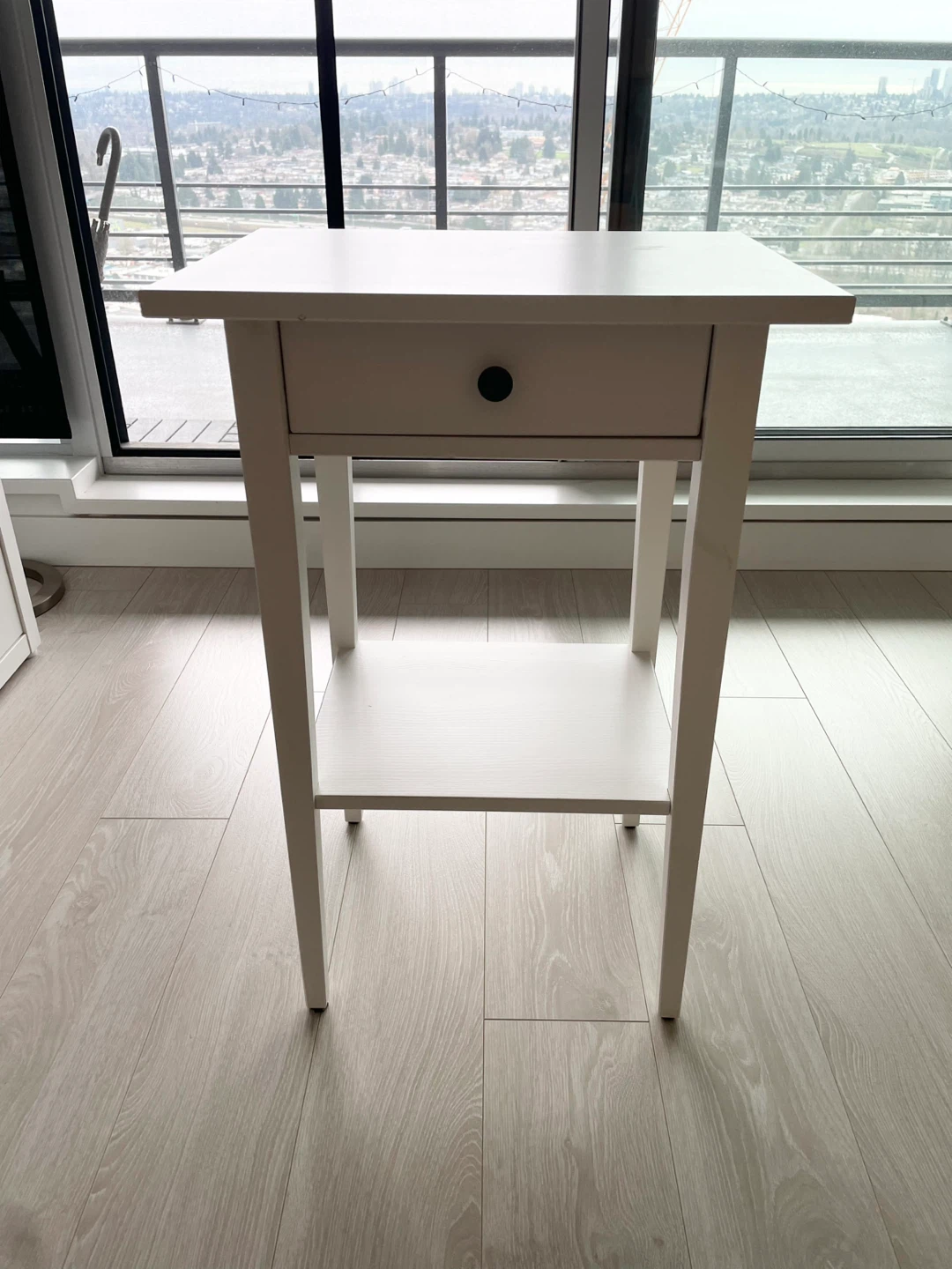 IKEA Hemnes White Nightstand - photo 3