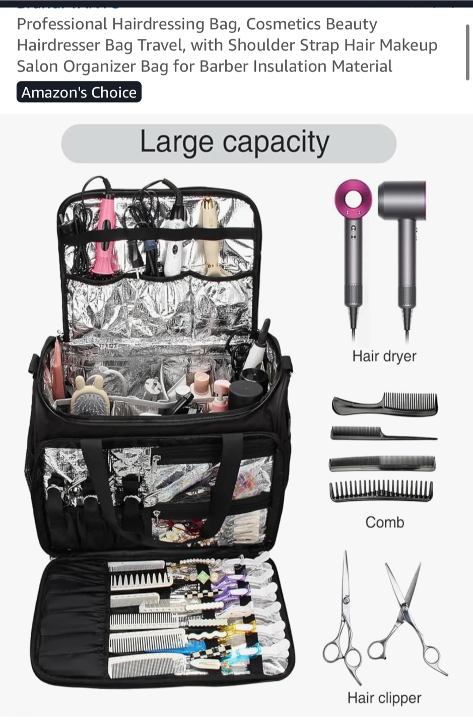 TANTO Hairdressing Bag - Like New! - photo 2