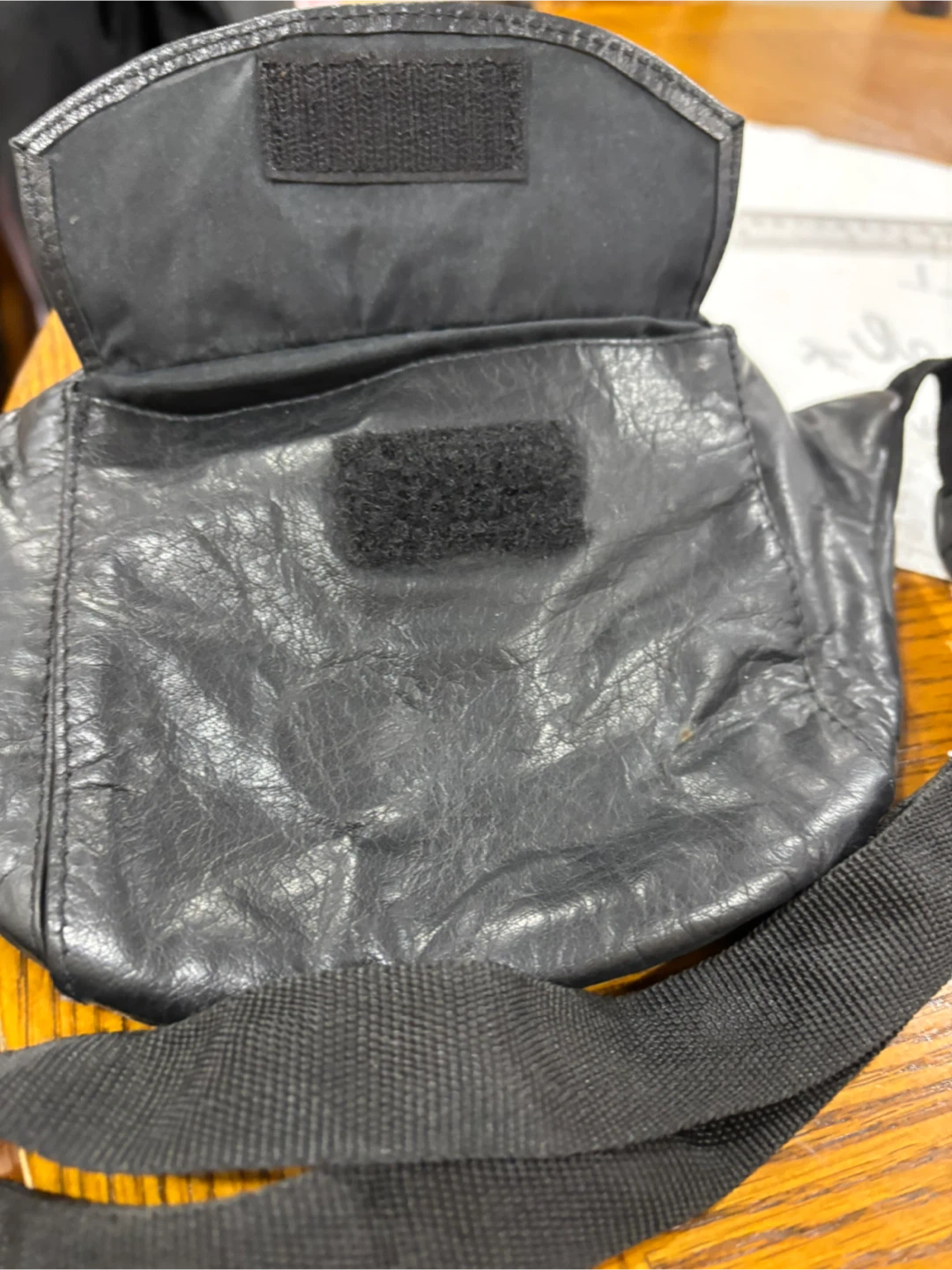 WINN International Black Leather / Crossbody-Fanny Pack - photo 4