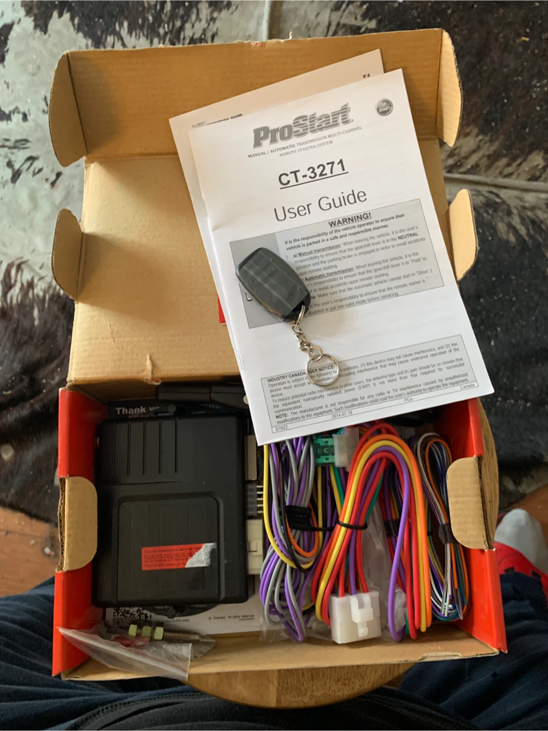 Brand New/Never Installed ProStart CT-3271 Remote Car Starter - photo 3