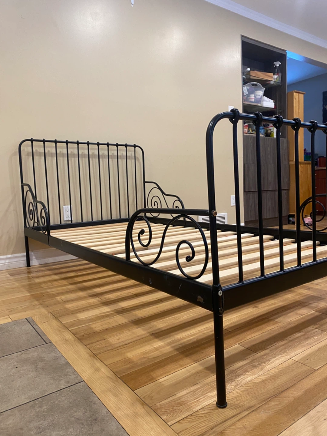 IKEA MINNEN Extendable Twin Bed in Black (CAN DELIVER) - photo 3