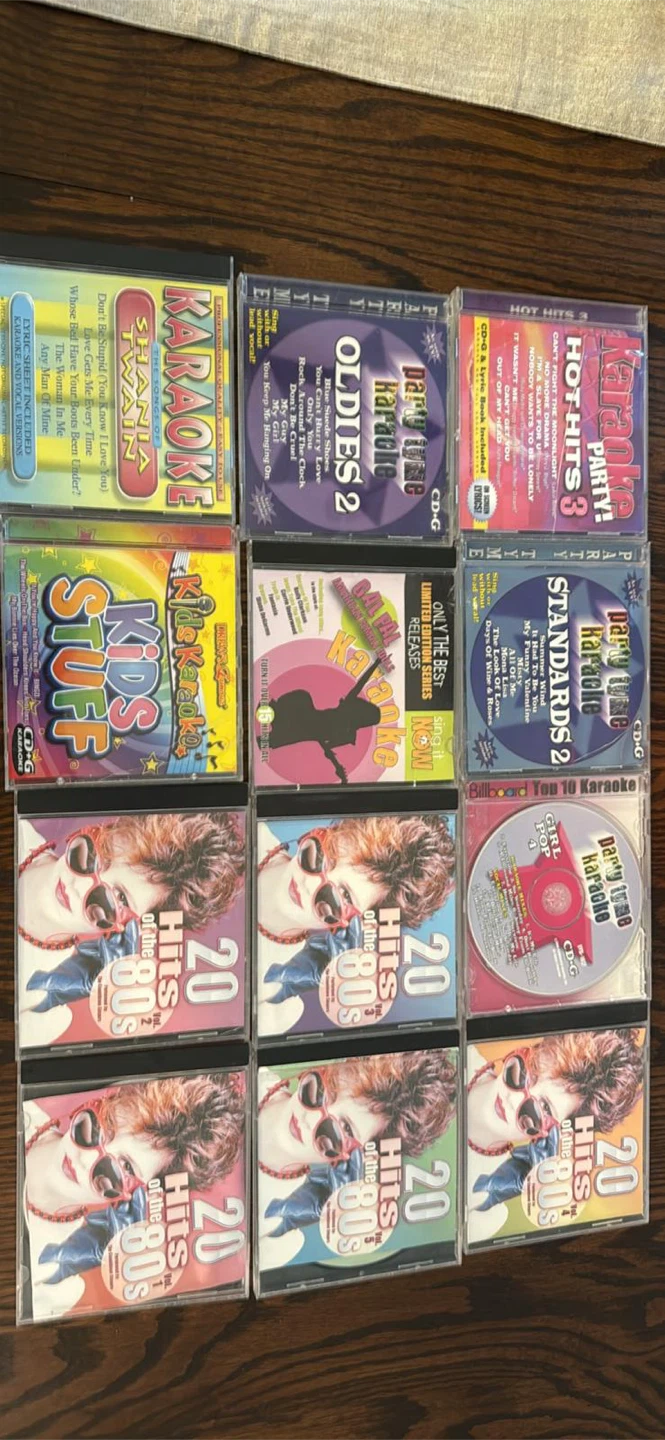 Karaoke CD Lot - Party Tyme, Hot Hits, Oldies & More!