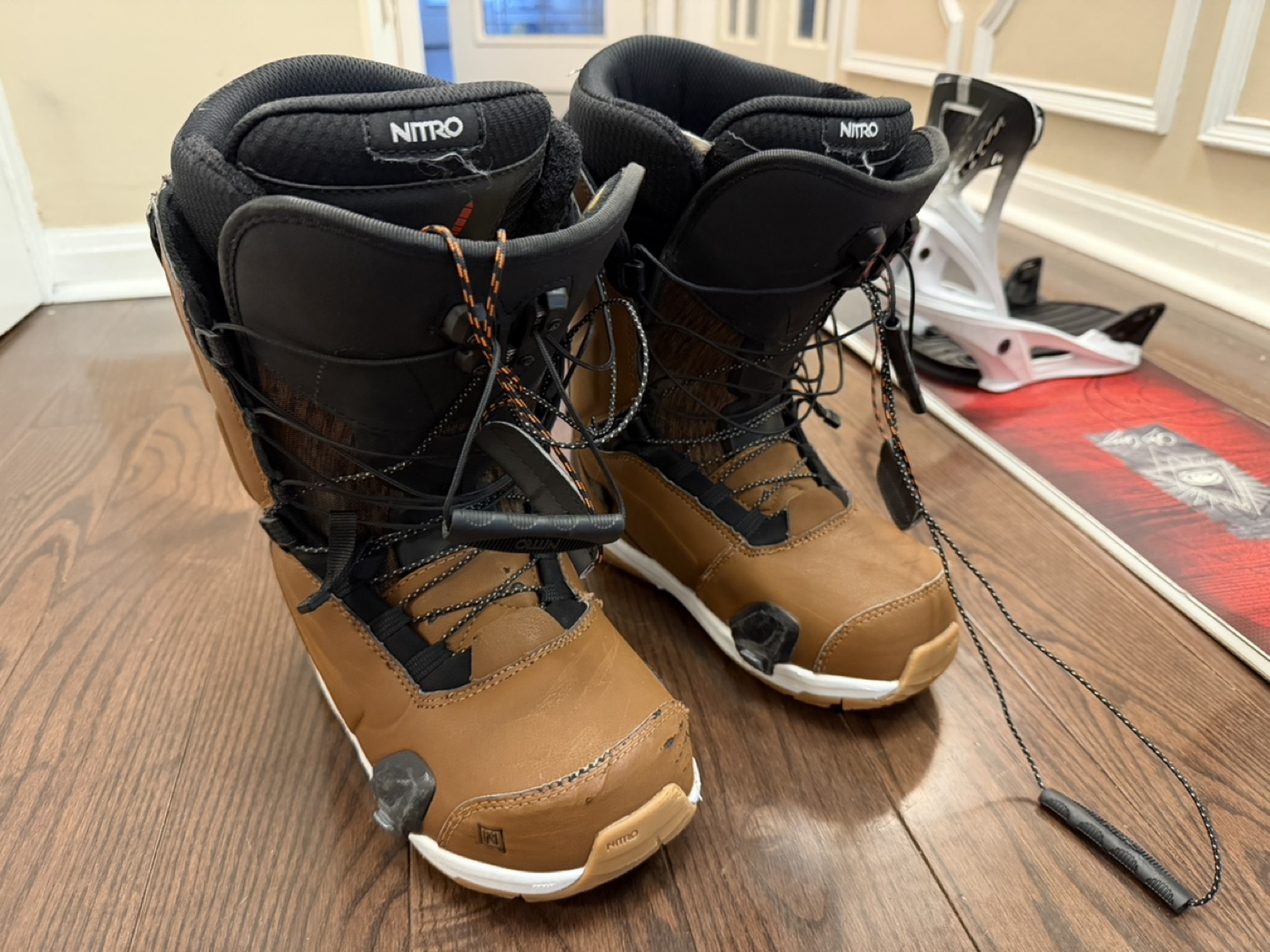 Nitro Snowboard Boots & Burton Step On Bindings - photo 4