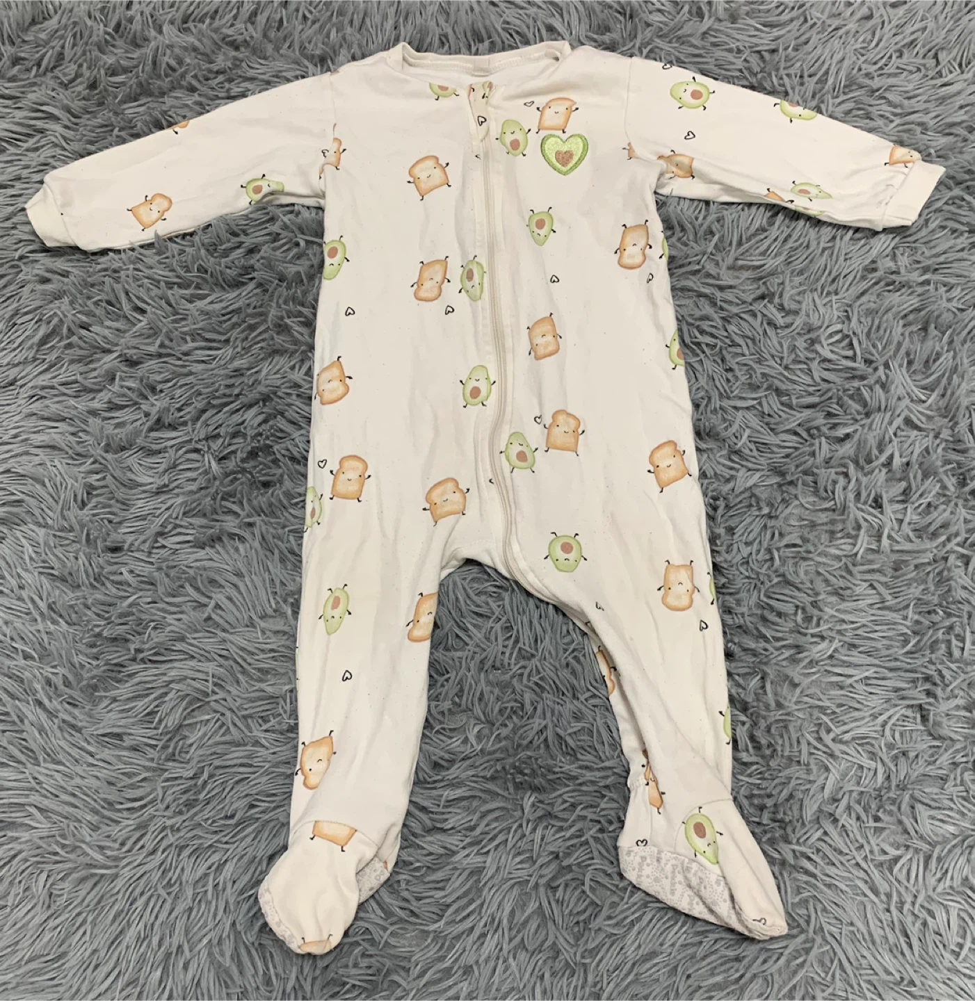 Baby Footed Pajamas Lot - Cotton & Polyester- 12 M - photo 3